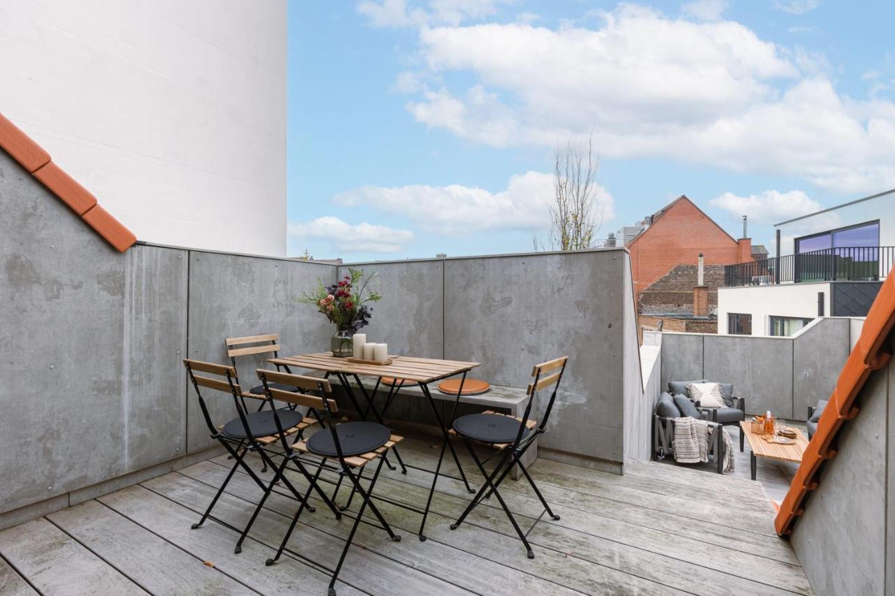 Beautiful Luxurious Mansion With Several Terraces Kortrijk Eksteriør billede